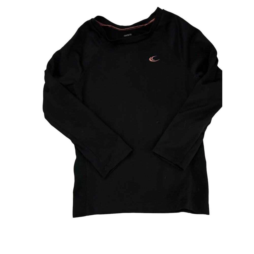 Carters Black Performance Athletic Shirt size 6